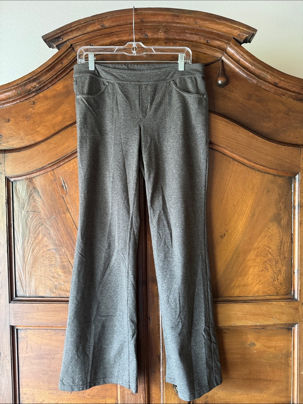 Athleta Heathered Olive Green Pants